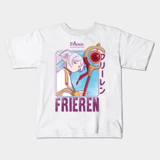 FRIEREN: BEYOND JOURNEYS END FULL COLOR Kids T-Shirt